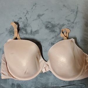 Victoria's Secret naked shiny lined demi 36C
